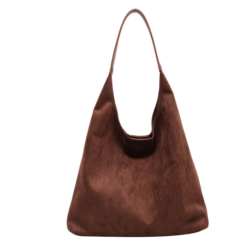 Bag for women large capacity simple tote bag retro and lazy