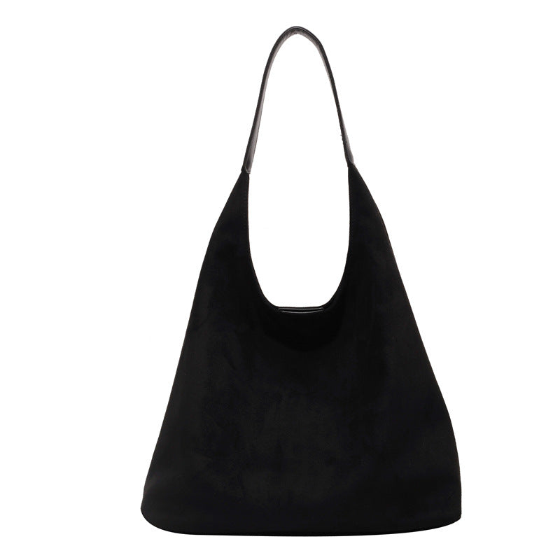 Bag for women large capacity simple tote bag retro and lazy