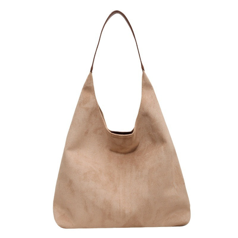 Bag for women large capacity simple tote bag retro and lazy