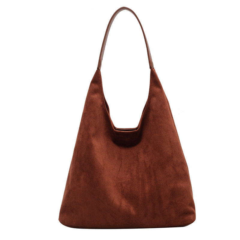 Bag for women large capacity simple tote bag retro and lazy