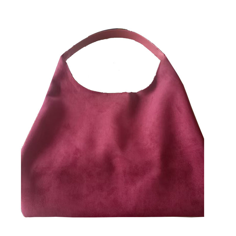 Bag for women large capacity simple tote bag retro and lazy