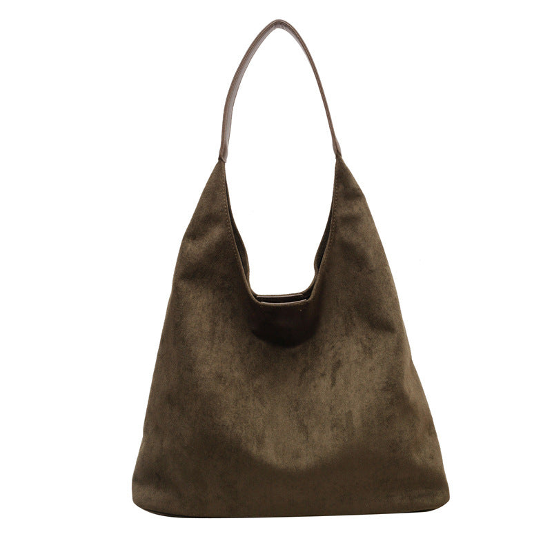Bag for women large capacity simple tote bag retro and lazy
